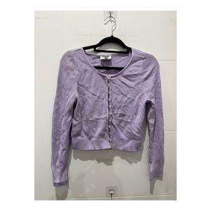 & Other Stories Lavender Cardigan
